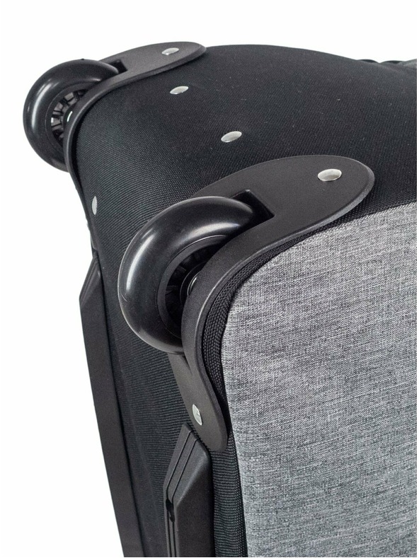 Meatfly Meatfly Travel Bag Gail Grey Heather 42 L | Grey | Volume 42 L