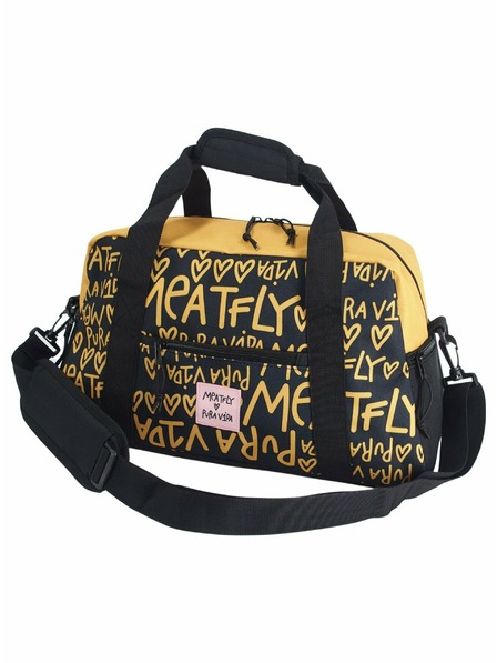 Meatfly Meatfly Travel Bag X Pura Vida Mavis Yellow/Black | Yellow | Volume 26 L