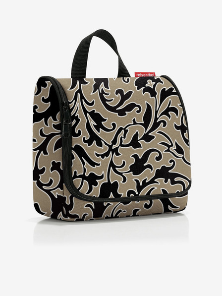 Reisenthel Khaki Damen Gemusterte Kosmetiktasche Reisenthel Toiletbag Baroque Marble