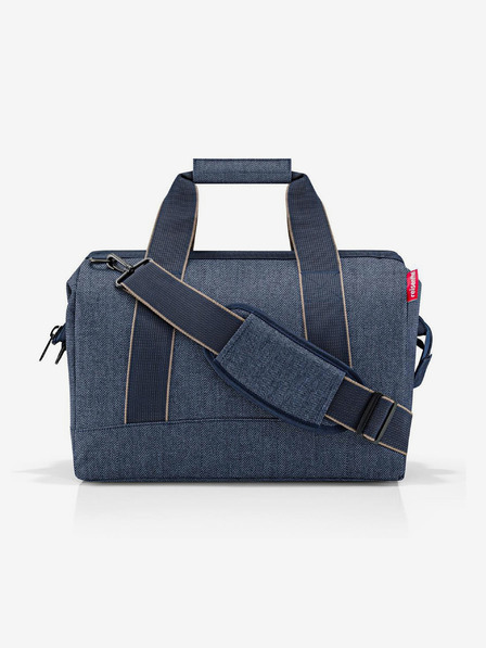 Reisenthel Dark Blue Herringbone Travel Bag Reisenthel Allrounder L