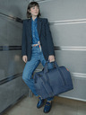 Reisenthel Dark Blue Herringbone Travel Bag Reisenthel Allrounder L