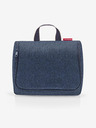 Reisenthel Dark Blue Herringbone Toiletry Bag Reisenthel Toiletbag XL
