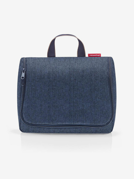Reisenthel Dark Blue Herringbone Toiletry Bag Reisenthel Toiletbag XL