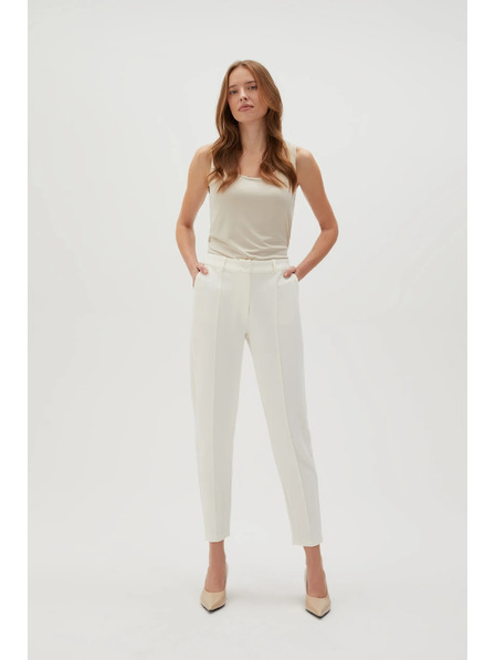 Moodo Damen Hose Weiß Moodo