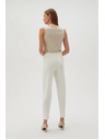 Moodo Damen Hose Weiß Moodo