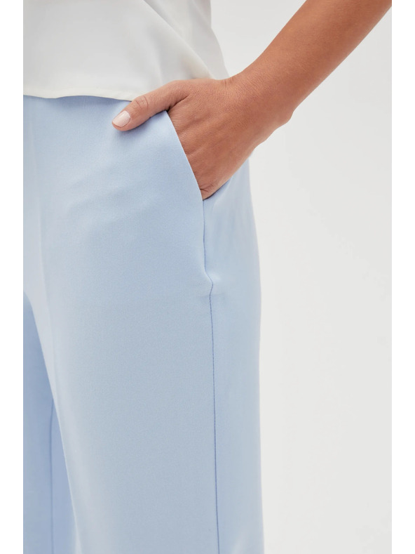 Moodo Damen Hose Blau Moodo