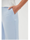 Moodo Damen Hose Blau Moodo