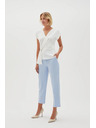 Moodo Damen Hose Blau Moodo