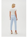 Moodo Damen Hose Blau Moodo