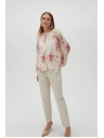Moodo Damen Hose Beige Moodo