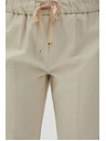 Moodo Damen Hose Beige Moodo
