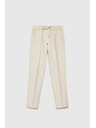 Moodo Damen Hose Beige Moodo