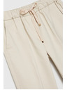 Moodo Damen Hose Beige Moodo