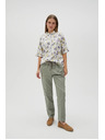 Moodo Damen Freizeithose Grün Moodo