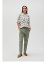 Moodo Damen Freizeithose Grün Moodo