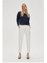 Moodo Damen Hose Weiß Moodo
