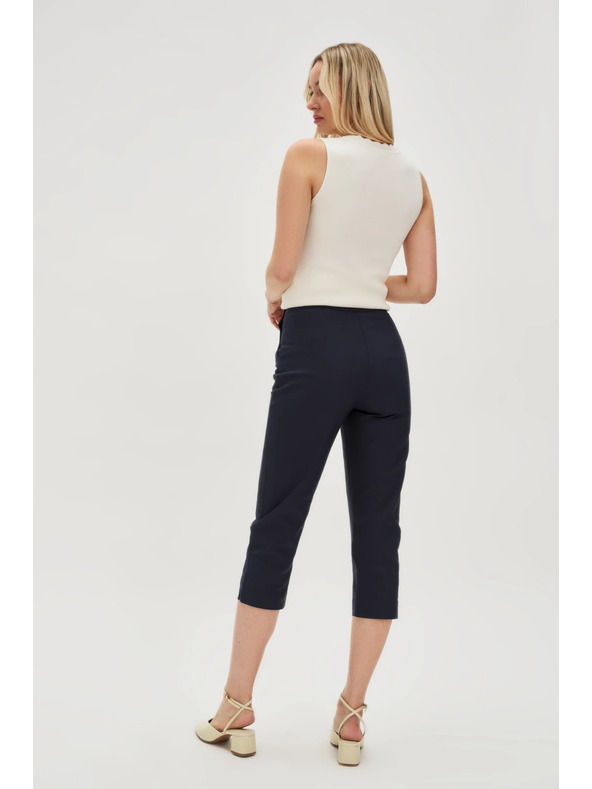 Moodo Damen Hose Blau Moodo