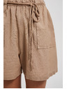 Moodo Braune Damen Shorts Moodo