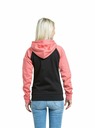 Meatfly Meatfly Damen Technisches Sweatshirt Alisha Coral / Schwarz