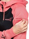 Meatfly Meatfly Damen Technisches Sweatshirt Alisha Coral / Schwarz