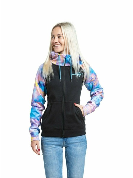 Meatfly Meatfly Damen-Funktions-Sweatjacke Alisha Color Clouds