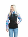 Meatfly Meatfly Damen-Funktions-Sweatjacke Alisha Color Clouds
