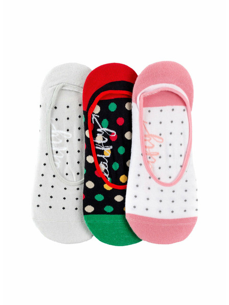 Meatfly Meatfly Low Socks - Triple Pack J/ Multicolor 1 | Multicolored | Size