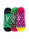 Meatfly Meatfly Low Socks - Triple Pack B/ Big Dots 1 | Multicolored | Size