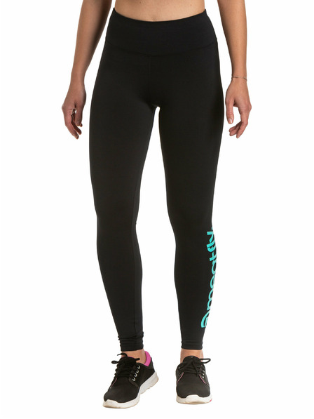 Meatfly Meatfly Damen Leggings Arabel Mint Logo | Schwarz | Größe