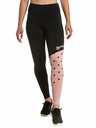 Meatfly Meatfly Damen Leggings Arabel Pink/Black | Schwarz | Größe