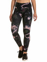 Meatfly Meatfly Damen Leggings Arabel Storm Camo Pink | Schwarz | Größe