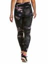 Meatfly Meatfly Damen Leggings Arabel Storm Camo Pink | Schwarz | Größe