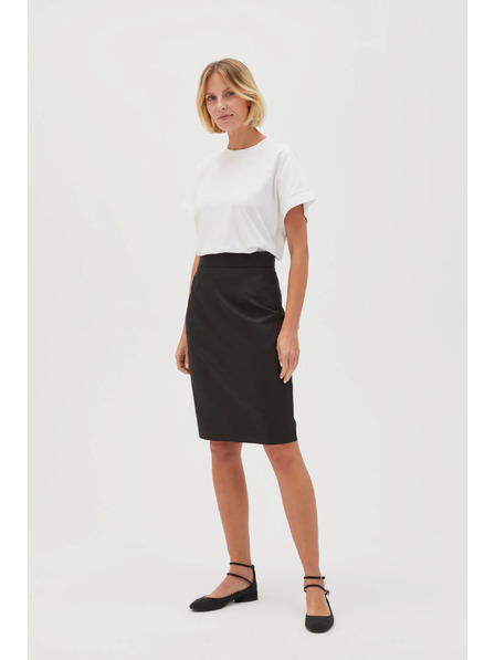 Moodo Damen Rock schwarz Moodo