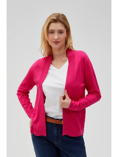 Moodo Damen Pullover rosa Moodo