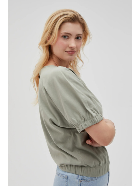 Moodo Damen T-Shirt grün Moodo