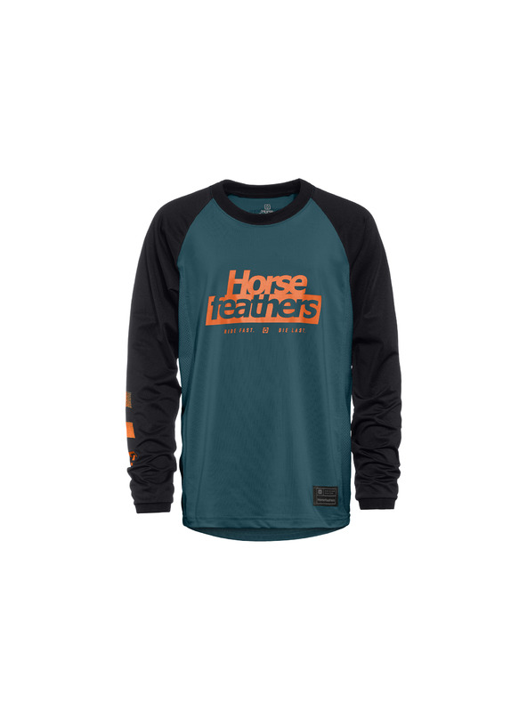 Horsefeathers Kids' bike jersey Spike petrol HORSEFEATHERS