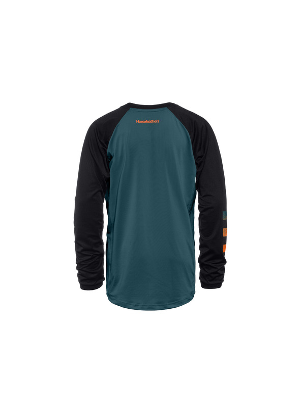 Horsefeathers Kids' bike jersey Spike petrol HORSEFEATHERS