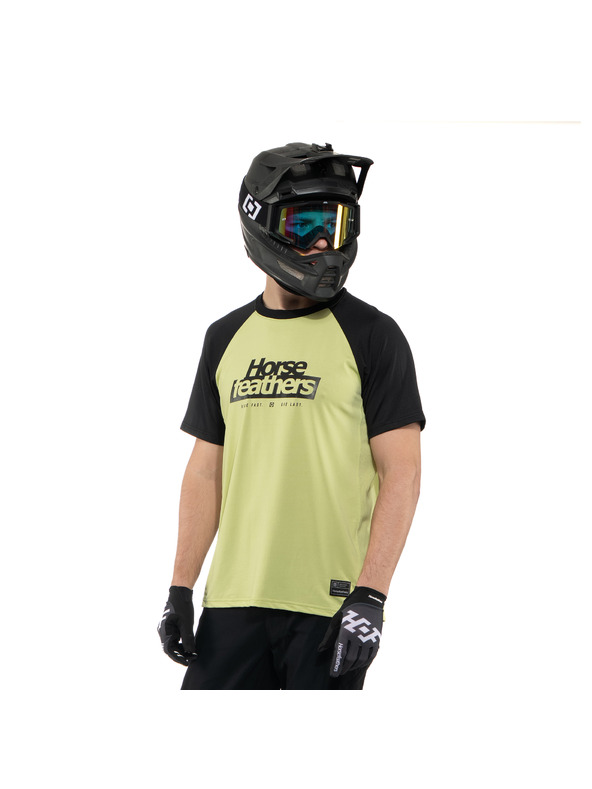 Horsefeathers Bike Jersey Spike yellow HORSEFEATHERS