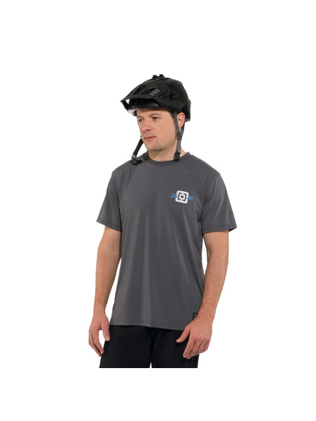Horsefeathers Bike T-Shirt Fury grey HORSEFEATHERS