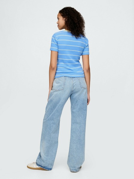 GAP Damen Crop-T-Shirt mit Logo GAP