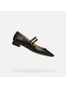 Geox Schwarze Damen Ballerina Schuhe Geox Giselda15
