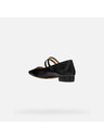 Geox Schwarze Damen Ballerina Schuhe Geox Giselda15