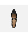 Geox Schwarze Damen Ballerina Schuhe Geox Giselda15