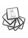 Casa de Engel Cork Coasters - Set of 6, 0/60