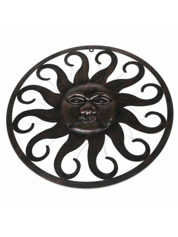 Casa de Engel Wanddekoration aus Metall mit LED-Licht, 0/6