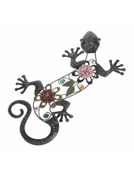 Casa de Engel Wanddekoration aus Metall - Eidechse, /12