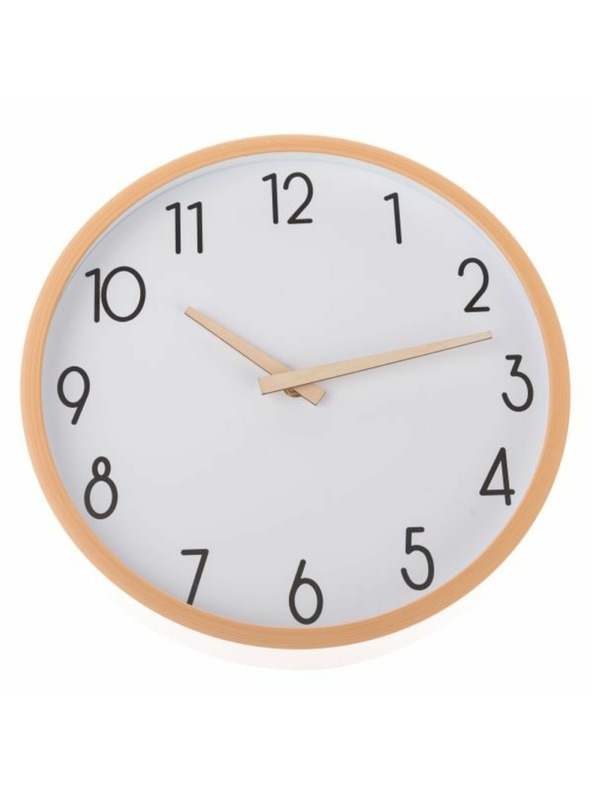 Casa de Engel Plastik-Wanduhr, 1/20