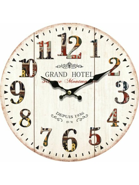 Casa de Engel Wooden Wall Clock, 0/12