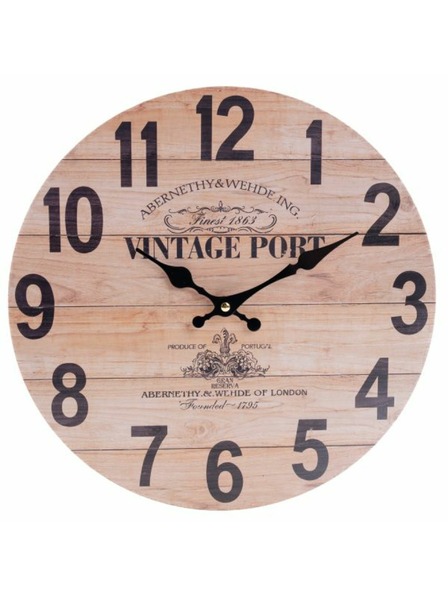 Casa de Engel Wooden Wall Clock, 0/12