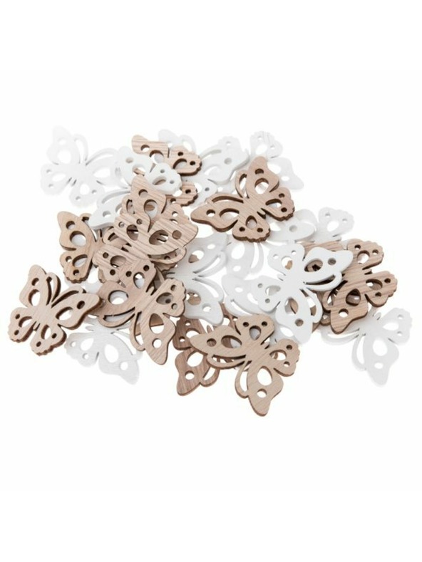 Casa de Engel Wooden Butterfly - Set of 24pcs, 12/144